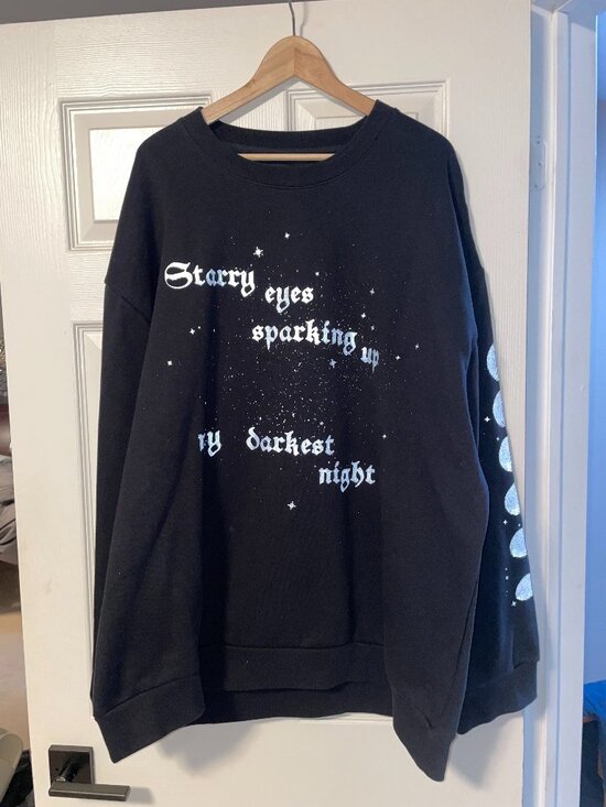 Taylor Swift Tops - Taylor Swift | Reputation | Starry Nights Crewneck